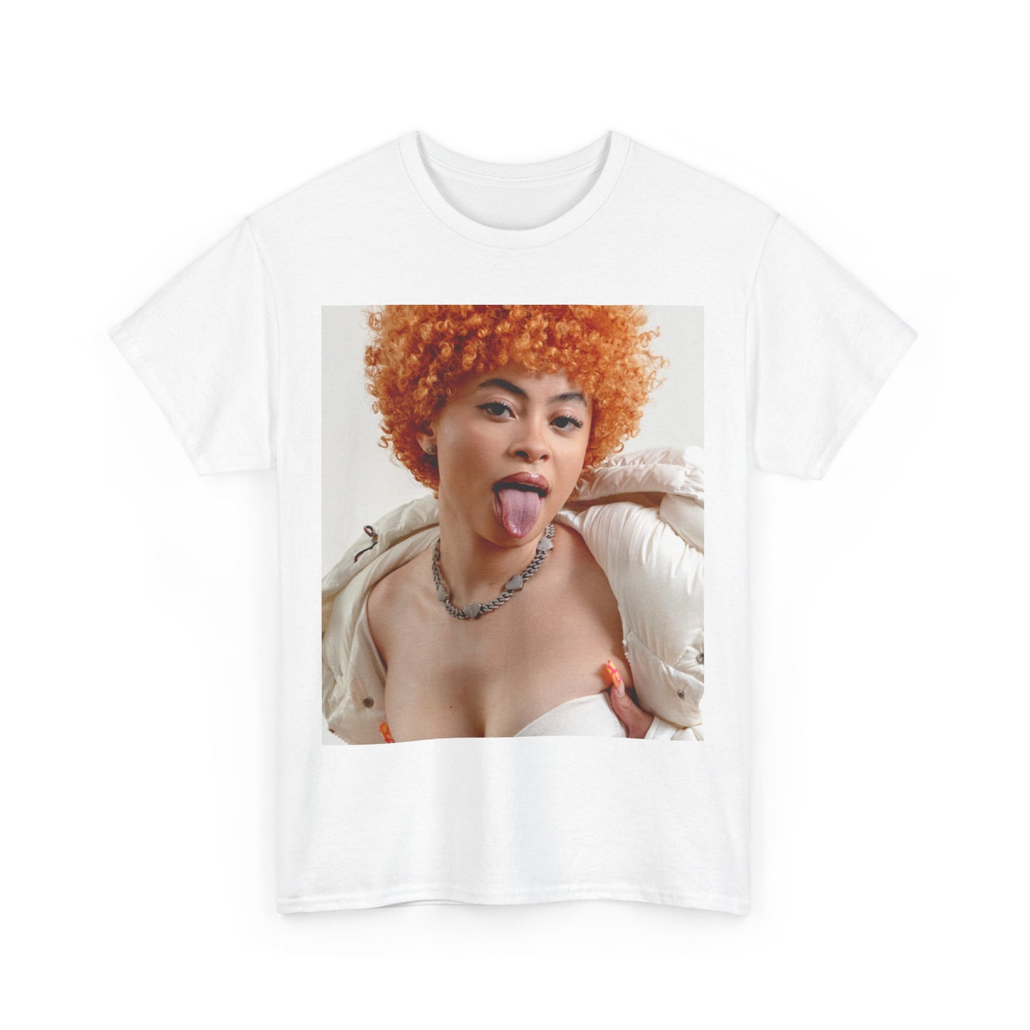 Ice spice shirt (white) 3
