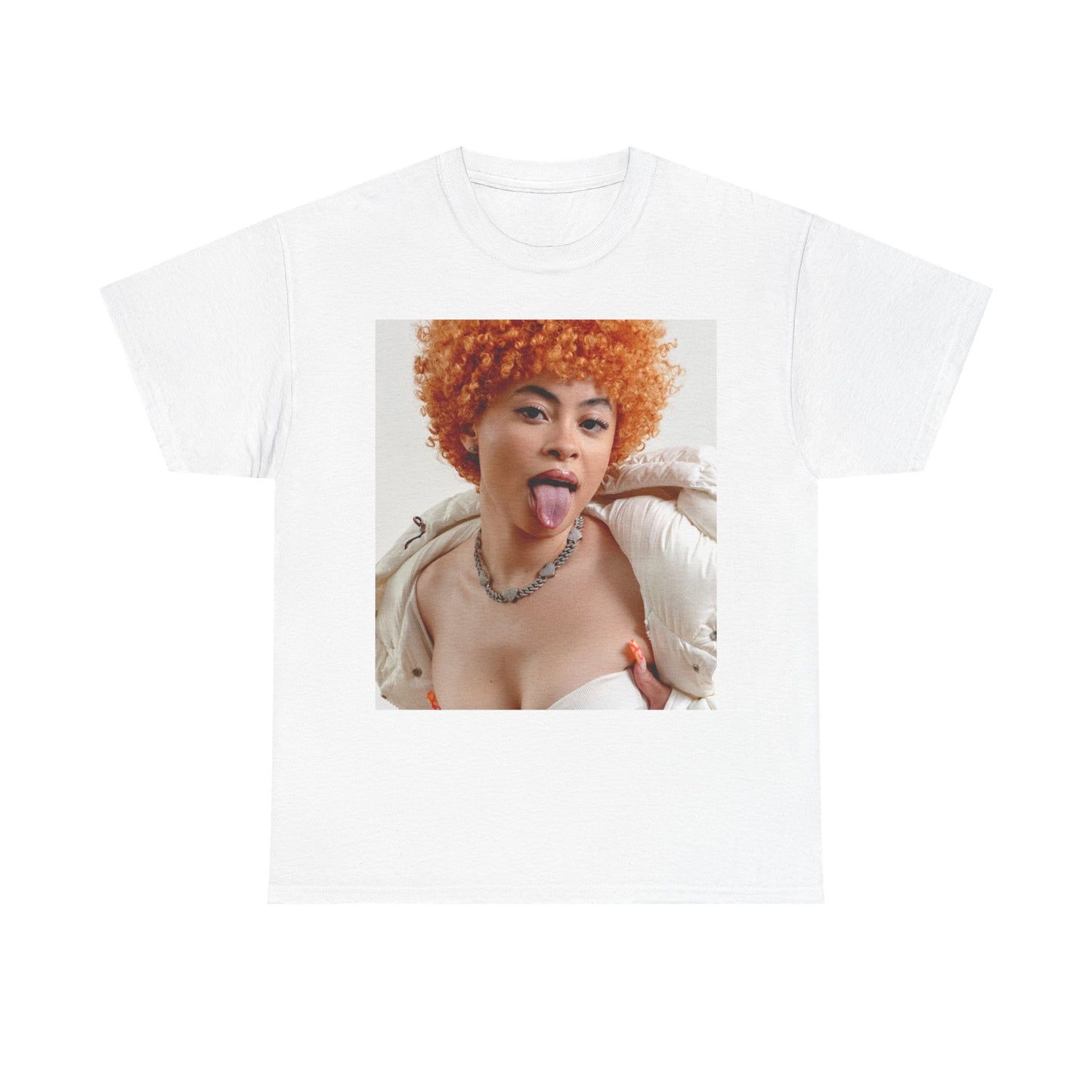 Ice spice shirt (white) 3