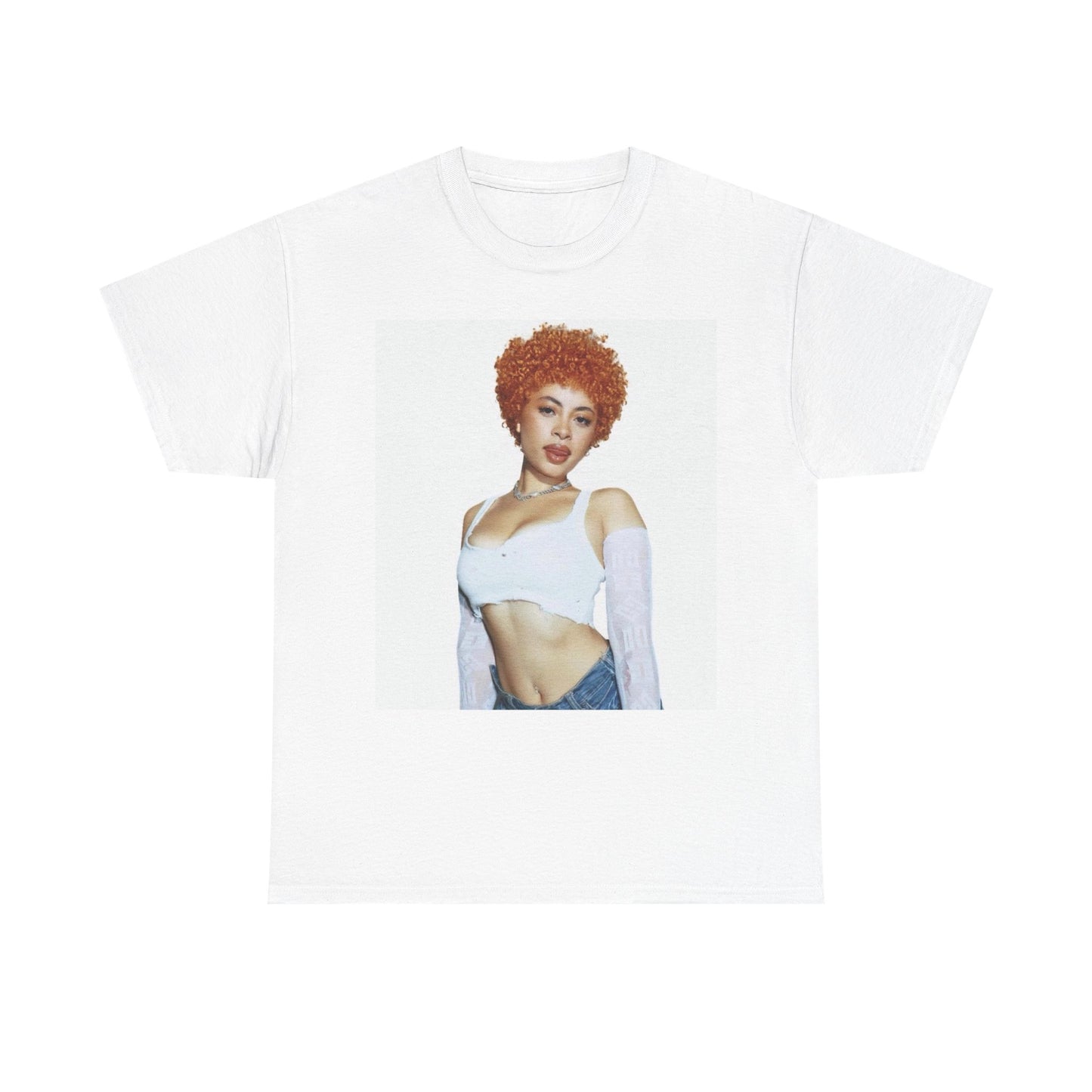Ice spice shirt (white) 2
