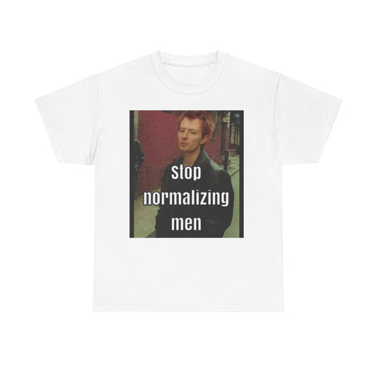 Stop normalizing men