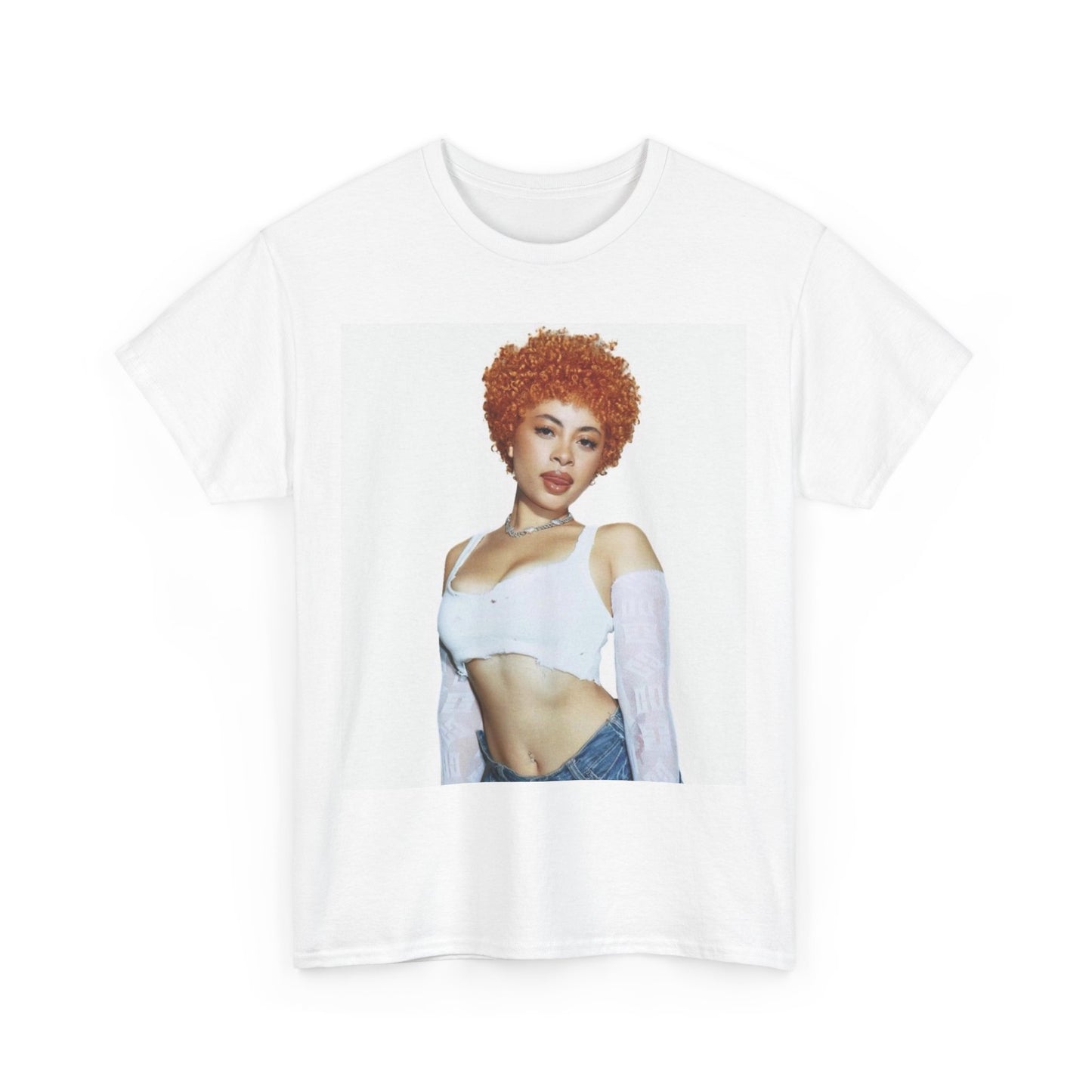 Ice spice shirt (white) 2